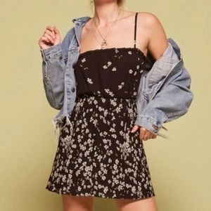 Reformation Sony Mini Dress in Oleander - XS